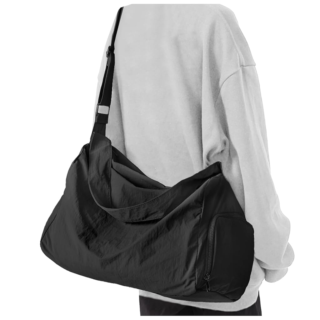 PALAY® Gym Bags with Shoe Compartment Workout Sport Duffle Bag for Women Travel Waterproof Shoulder Overnight Bags Lightweight Carry on Tote Bag for Swim, Yoga, Dance(Black PALAY® Gym Bags with Shoe Compartment Workout Sport Duffle Bag for Women Travel Waterproof Shoulder Overnight Bags Lightweight Carry on Tote Bag for Swim, Yoga, Dance(Black